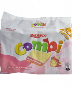 COMBI STRAWBERRY 'N CREAM FUN SIZE x10'S