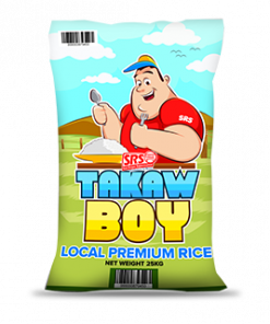 SRS TAKAW BOY LOCAL RICE 25KG