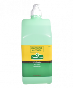GREEN CROSS 70% ISOPROPYL ALCOHOL PUMP 1L