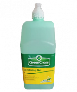 GREEN CROSS SANITIZING GEL PUMP 1L
