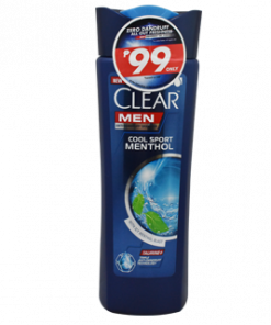CLEAR SHAMPOO COOL SPORT MENTHOL 170ML