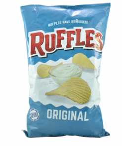 RUFFLES POTATO CHIPS REGULAR 6.5OZ