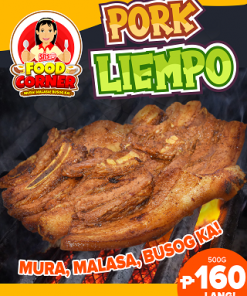 MARINATED PORK LIEMPO 500G