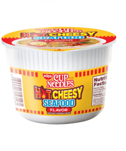 NISSIN INSTANT NOODLE HOT CHEESY SUP 50G