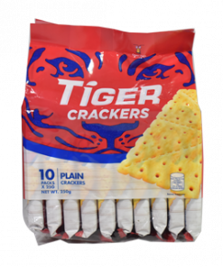 TIGER CRACKERS PLAIN 25G