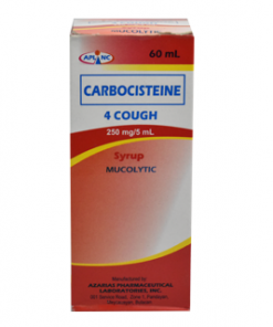 CARBOCISTEINE 250MG SYRUP 60ML