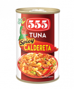 555 TUNA SPICY CALDERETA 155G