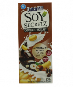 DUTCHMILL SOY SECRETZ CHOCO HAZELNUT 230ML