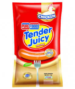 PUREFOODS TJ CHICKEN HOTDOG 1KG
