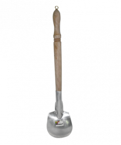 ALUMINUM LADDLE WOODEN HAN 17