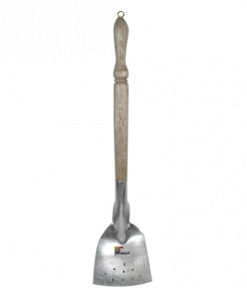 ALUMINUM TURNER W/ WOODEN 17