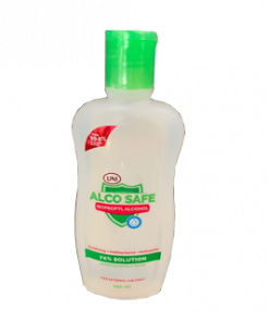 UNI ALCO SAFE ISOPROPYL ALCOHOL 70% 250ML