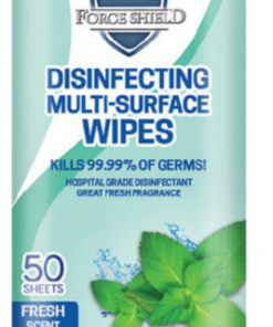 FORCE SHIELD FRESH SCENTS WIPES 50'S
