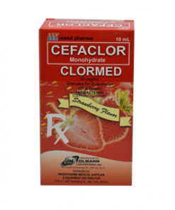 CEFACLOR 50MG DROPS CLORMED 10ML