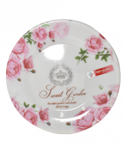 FLAT PLATE 7 L SREIES FLORAL L1007