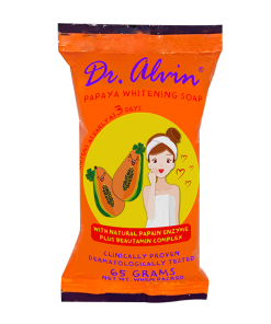 DR ALVIN PAPAYA WHITE SOAP 65GX96