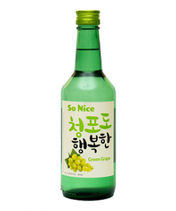 SO NICE SOJU GREEN GRAPES 360ML
