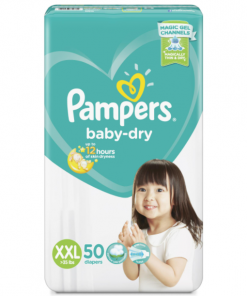 PAMPERS DRY JUMBO XXL 50S