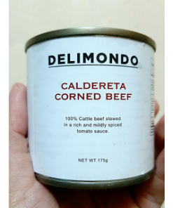 DELIMONDO CALDERETA CORNED BEEF 175G