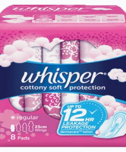 WHISPER COTTONY LONG WINGS 8S