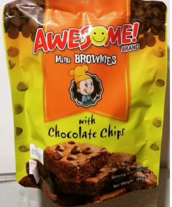 AWESOME MINI BROWNIES 100G