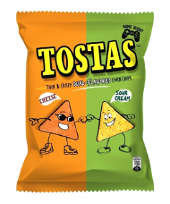 TOSTAS CHEESE AND SOURCREAM 48G