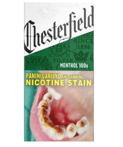 CHESTERFIELD MENTHOL