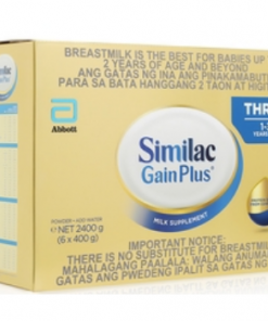 SIMILAC GAINS PLUS HMO THREE POWDERED MILK 2400G