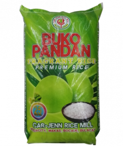 CARJENN BUKO PANDAN RICE GREEN SACK 25KG
