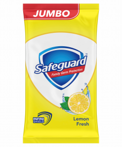 SAFEGUARD SOAP LEMON JUMBO SACHET 90G