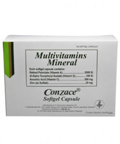 CONZACE SOFTGEL 1 CAPSULE
