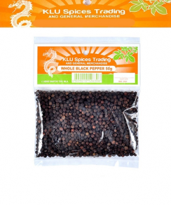 KLU BLACK PEPPER WHOLE 50G