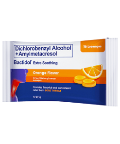 BACTIDOL ES LOZENGE ORANGE 16S