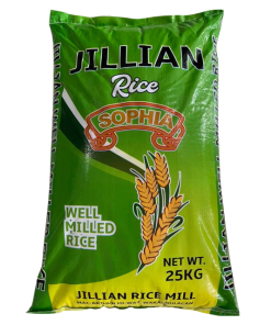 JILLIAN RICE SOPHIA GREEN SACK 25KG