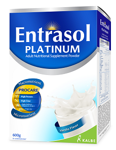 ENTRASOL PLATINUM VANILLA 600G