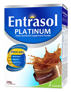 ENTRASOL PLATINUM CHOCO 600G