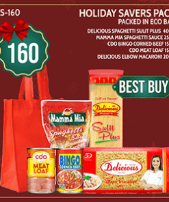 2025 HOLIDAY SAVERS P160 ECOBAG