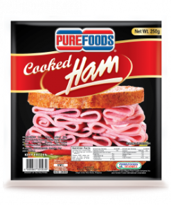 PUREFOODS HAM COOKED SLICED 250G
