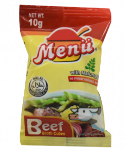 MENU BEEF CUBES SINGLES 10GX6S