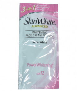 SKINWHITE WHITENING FACE CREAM ROSE WHITE SPF12 8G