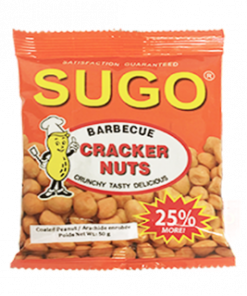 SUGO CRACKERS NUTS BBQ 25GX10SX24