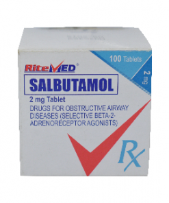 RITEMED SALBUTAMOL 2MG 1TABLET
