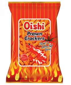 OISHI PRAWN CRACKERSSWEET&XHOT 60G