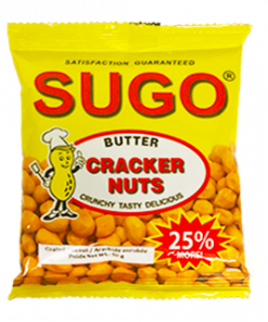 SUGO CRCKER NUTS BUTTER 25GM 10SX24