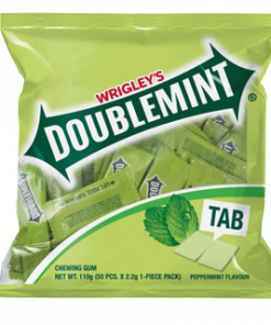 DOUBLEMINT PEPPERMINT WIDE TAB 50S