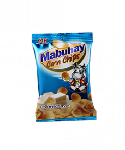 MABUHAY CORN CHIPS CHEESE BLUE 12G BY 12'S