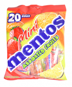 MENTOS MINI ASSORTED 25'S