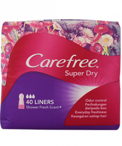 CAREFREE SUPER DRY SCENTED 40S