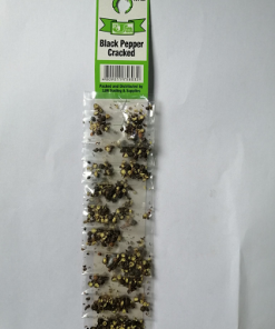 3JM BLACK PEPPER CRACKED TIES 10S