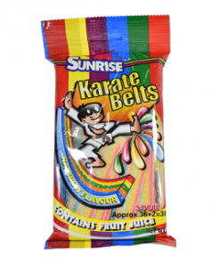 SUNRISE KARATE BELTS RAINBOW FLAVOR